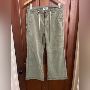 Paige women's size 27 green jeans
